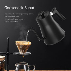 110V/220V Electric Kettle Gooseneck Jug Hand brew Coffee Pot Thermo Pot Temperature-Control Heating Water Bottle Smart Teapot