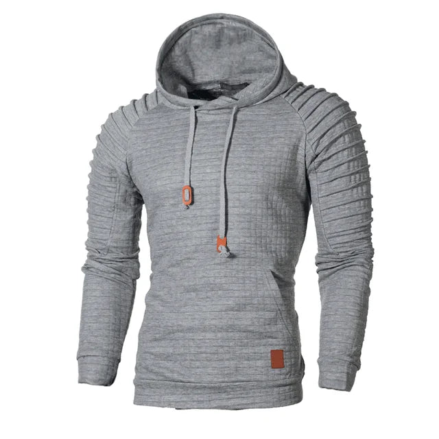 2021 Sweater Men Solid Pullovers Casual Fashion Mens Sweater Hooded Sweater Autumn Winter Warm PullFemme Slim Fit Jumpers