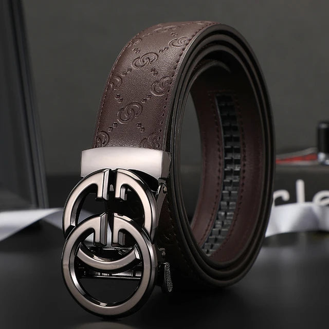 2023 Men Belts Luxury Brand Famous Genuine Leather Male Belts for Women High Quality Designers Double G Buckle Dress Strap