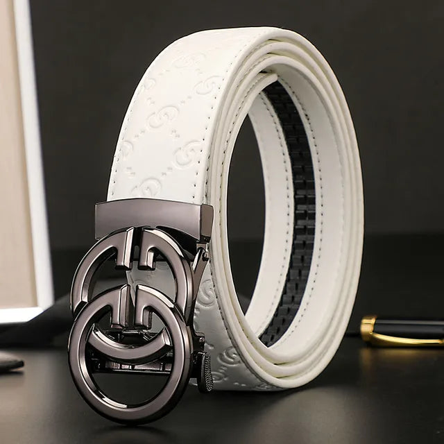 2023 Men Belts Luxury Brand Famous Genuine Leather Male Belts for Women High Quality Designers Double G Buckle Dress Strap