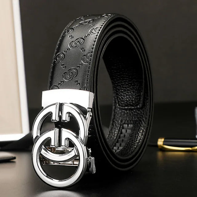 2023 Men Belts Luxury Brand Famous Genuine Leather Male Belts for Women High Quality Designers Double G Buckle Dress Strap