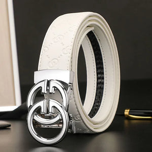 2023 Men Belts Luxury Brand Famous Genuine Leather Male Belts for Women High Quality Designers Double G Buckle Dress Strap