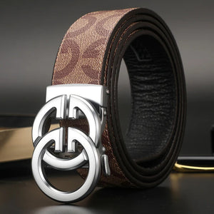 2023 Men Belts Luxury Brand Famous Genuine Leather Male Belts for Women High Quality Designers Double G Buckle Dress Strap