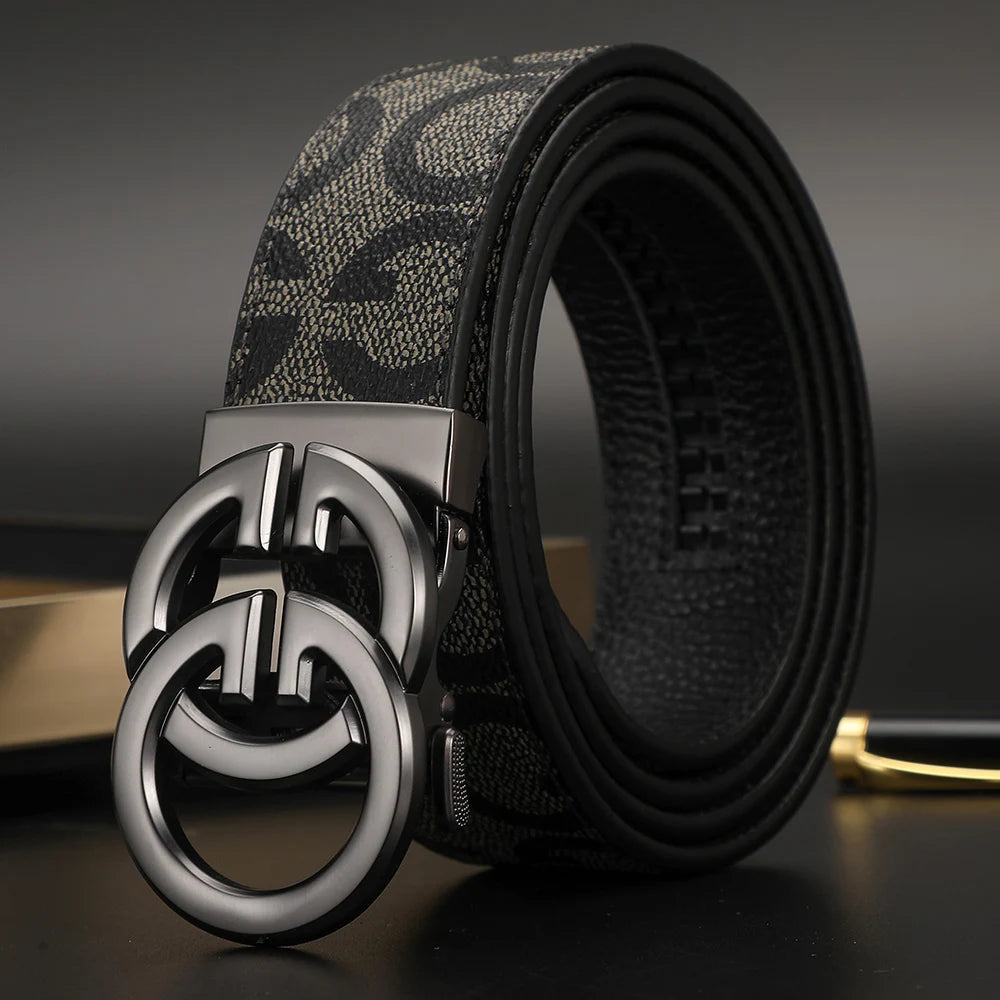 2023 Men Belts Luxury Brand Famous Genuine Leather Male Belts for Women High Quality Designers Double G Buckle Dress Strap