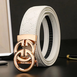 2023 Men Belts Luxury Brand Famous Genuine Leather Male Belts for Women High Quality Designers Double G Buckle Dress Strap