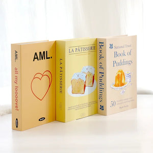 3Pcs Fashion Fake Book Openable Book Box Storage Living Room Decoration Coffee Table Ornaments Club Hotel Prop Books Decoration