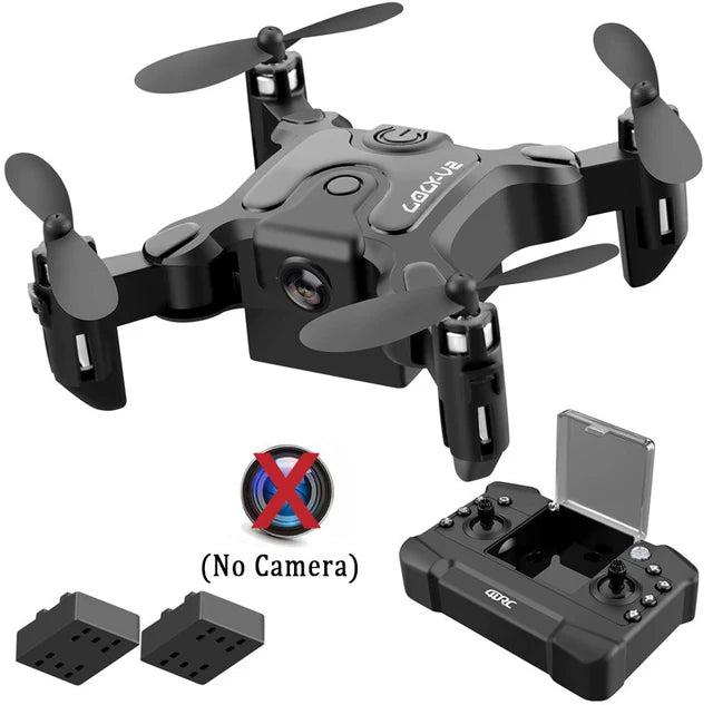 4DRC V2 Mini Drone HD Camera WiFi Fpv Air Pressure Altitude Hold Black And Gray Foldable Quadcopter RC Drone Toy