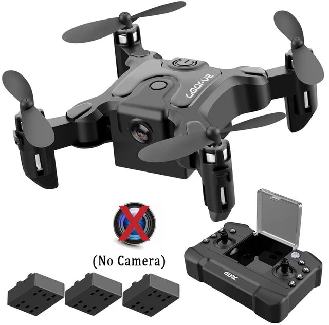 4DRC V2 Mini Drone HD Camera WiFi Fpv Air Pressure Altitude Hold Black And Gray Foldable Quadcopter RC Drone Toy