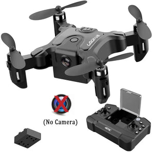 4DRC V2 Mini Drone HD Camera WiFi Fpv Air Pressure Altitude Hold Black And Gray Foldable Quadcopter RC Drone Toy