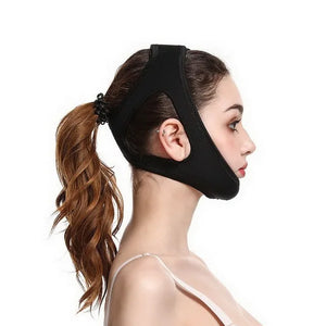 Anti Snoring Belt Triangular Chin Strap Mouth Guard Gifts for Women Men Better Breath Health Snore Stop Bandage Sleep Aid