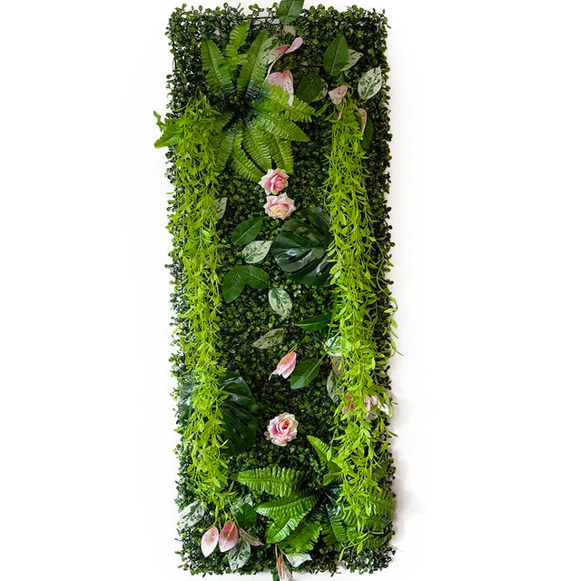 Artificial Plants Grass 40cm*120cm2023 NEW Home Decoration Artificial Plant Lawn Grass Fake Decorative Wall Plant Garden Outdoor