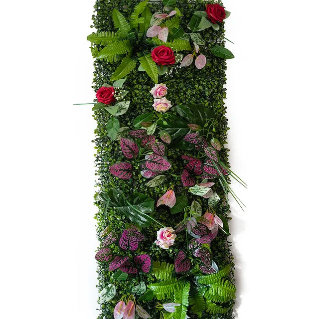 Artificial Plants Grass 40cm*120cm2023 NEW Home Decoration Artificial Plant Lawn Grass Fake Decorative Wall Plant Garden Outdoor