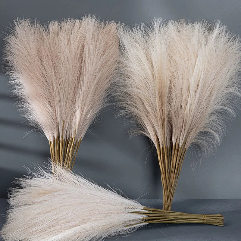 Artificial Reed Pampas Artificial Reed GSimple Desktop Decor for Flower Arrangement High-simulated Plant Home Wedding Decoration