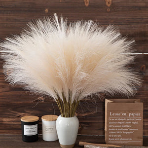 Artificial Reed Pampas Artificial Reed GSimple Desktop Decor for Flower Arrangement High-simulated Plant Home Wedding Decoration