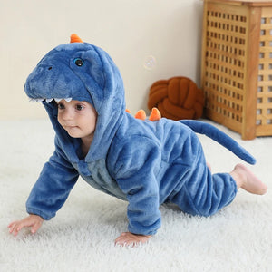 Baby Rompers Winter Kigurumi Lion Costume For Girls Boys Toddler Animal Jumpsuit Infant Clothes Pyjamas Kids Overalls Ropa Bebes