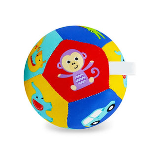 Baby Toys 0 12 Months Rotating Rattle Ball Grasping Activity Baby Development Toy Silicone Teether Baby Sensory Toys for Babies