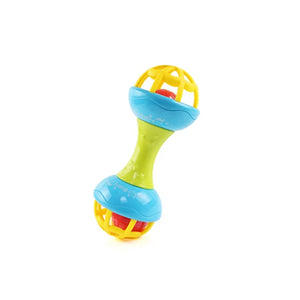 Baby Toys 0 12 Months Rotating Rattle Ball Grasping Activity Baby Development Toy Silicone Teether Baby Sensory Toys for Babies