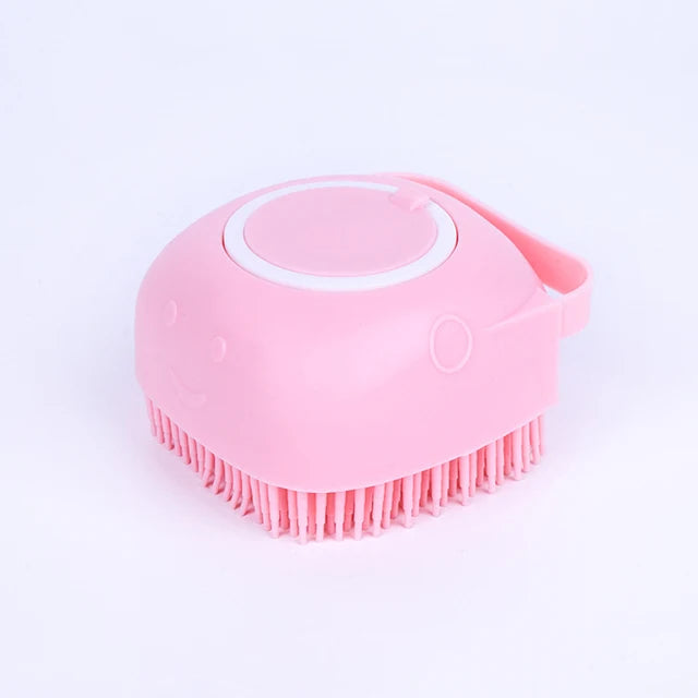 Bathroom Puppy Dog Cat Bath Massage Gloves Brush Soft Safety Silicone Pet Accessories for Dogs Cats Dog comb Tools