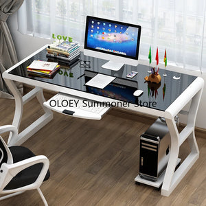 Bedroom Desktop Computer Desk Study Table Luxury Lap Tray Ergonomic Desk Office Corner Gaming Standing Bureau Home Items OA50CD