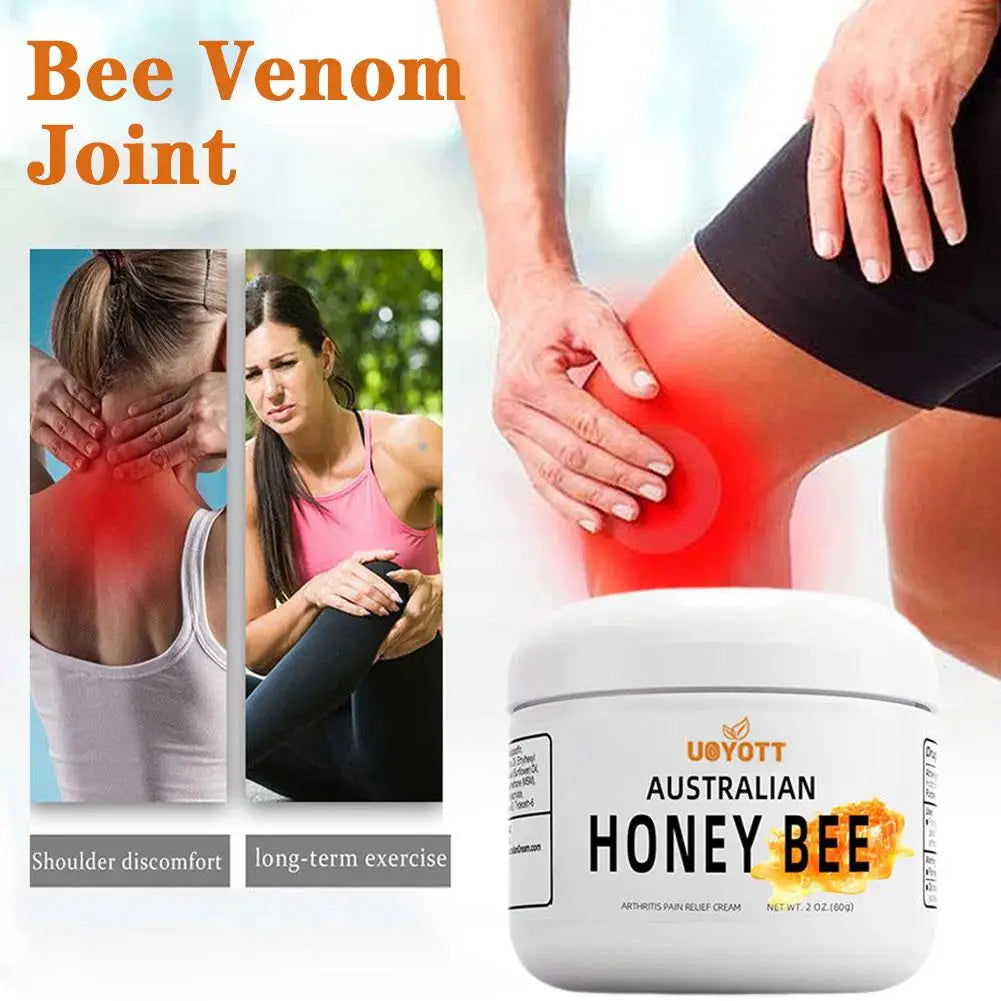 Bee Venoms Joint Cream Joint And Bone Therapy Cream Massage Treatments Cream Bone Health Body Care Joint Bone Cream