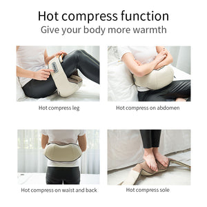 Kneading massage shawl massager SKG cervical spine massager household electric waist and back hot compress massager With bag