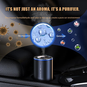 Car Air Refresher Home aromatherapy with LED light and starry sky light Home aromatherapy diffuser Car fragrance Home perfume