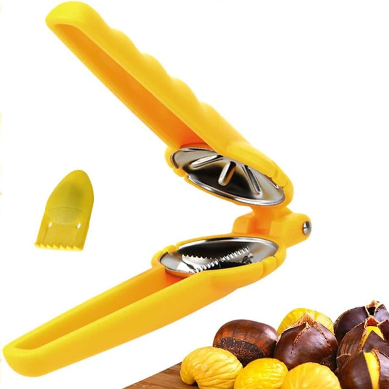 Chestnut Opener Machine Shelling Walnut Cracker Sheller Nutcracker Nuts Chestnut Opening Machine Kitchen Gadgets and Accessories