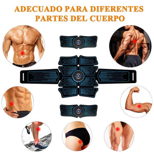 EMS Muscle Trainer Toner Vibration Body Slimming Belt Unisex Abdominal Stimulator Machine Ab Trainer Home Gym Fitness Equiment