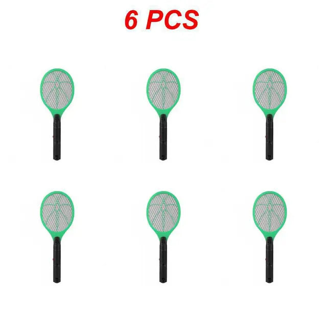 Electric Mosquito Racket Killer Summer Insects Killer Bug Zapper Insects Racket Kills Home Handheld Insects Mosquito Swatter