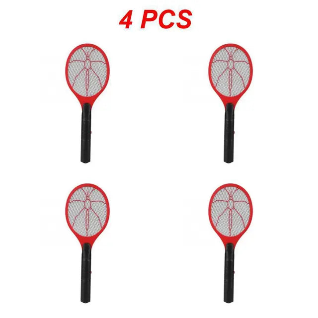 Electric Mosquito Racket Killer Summer Insects Killer Bug Zapper Insects Racket Kills Home Handheld Insects Mosquito Swatter