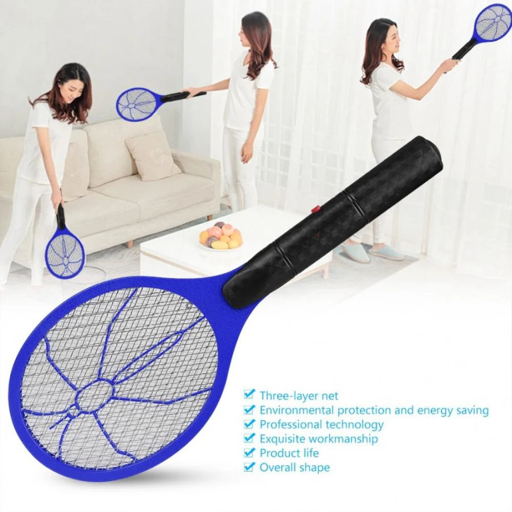 Electric Mosquito Racket Killer Summer Insects Killer Bug Zapper Insects Racket Kills Home Handheld Insects Mosquito Swatter