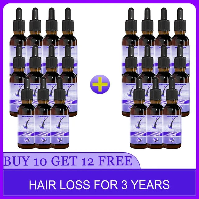 Fast Hair Growth Essence Effective Anti Hair Loss Serum Baldness Repair Hereditary Postpartum Seborrheic Hair Loss   Care