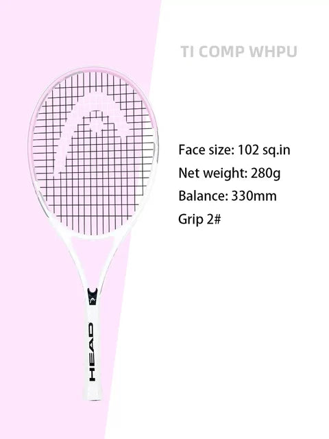 HEAD Tennis Racket Carbon Composite Padel Rackets Professional Men Women Beginners Tennis Rackets Tenis De Racquet With Bag