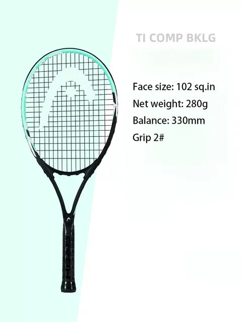 HEAD Tennis Racket Carbon Composite Padel Rackets Professional Men Women Beginners Tennis Rackets Tenis De Racquet With Bag