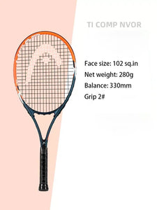 HEAD Tennis Racket Carbon Composite Padel Rackets Professional Men Women Beginners Tennis Rackets Tenis De Racquet With Bag