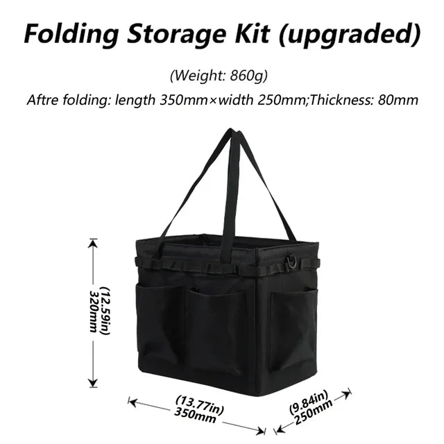 Handbag Capacity Travel Outdoor Tool Storage Box Large Camping Bag Multifunctional Storage Pack