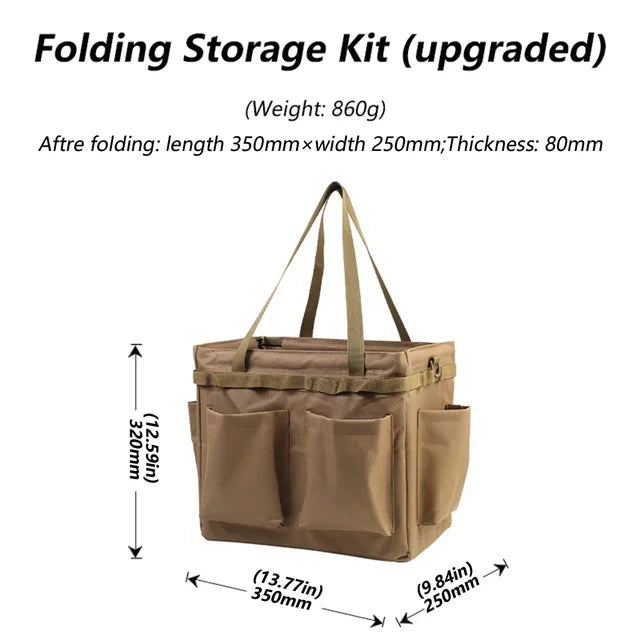 Handbag Capacity Travel Outdoor Tool Storage Box Large Camping Bag Multifunctional Storage Pack