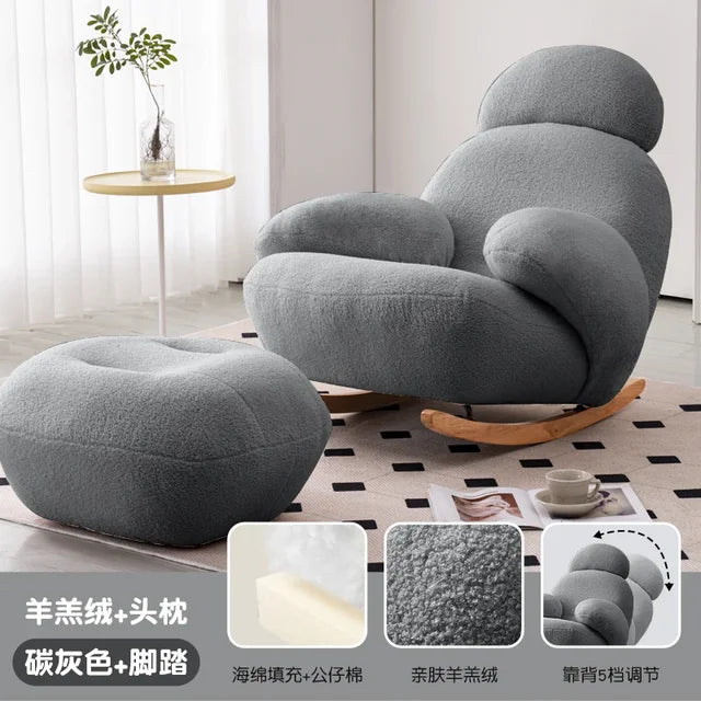 Individual Relax Living Room Chairs Throne Modern Luxury Chairs Designer Garden Comfortable Poltrona Lounge Suite Furniture