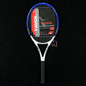 Integrated carbon composite tennis racket for men and women, beginner competitive training, online shooting