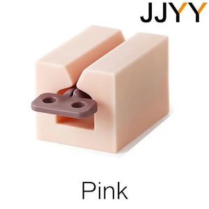 JJYY Home Plastic Toothpaste Tube Squeezer Easy Dispenser Rolling Holder Bathroom Supply Tooth Cleaning Accessories