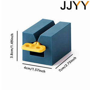 JJYY Home Plastic Toothpaste Tube Squeezer Easy Dispenser Rolling Holder Bathroom Supply Tooth Cleaning Accessories