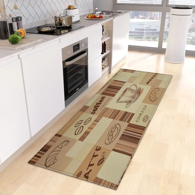 Kitchen Floor Mat Hallway Entrance Doormat Home Living Room Children Bedroom Decoration Long Carpet Bath Door Anti-Slip Foot Rug