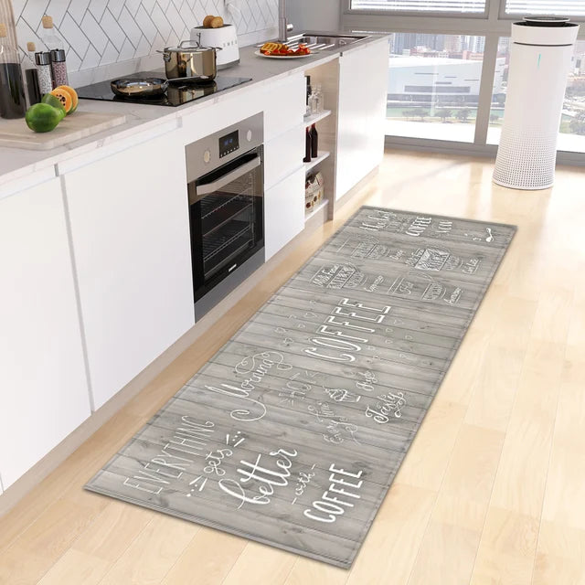 Kitchen Floor Mat Hallway Entrance Doormat Home Living Room Children Bedroom Decoration Long Carpet Bath Door Anti-Slip Foot Rug