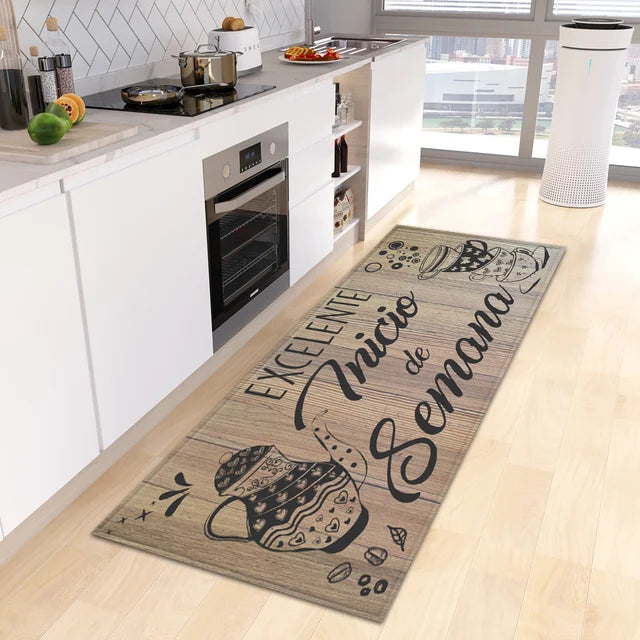 Kitchen Floor Mat Hallway Entrance Doormat Home Living Room Children Bedroom Decoration Long Carpet Bath Door Anti-Slip Foot Rug