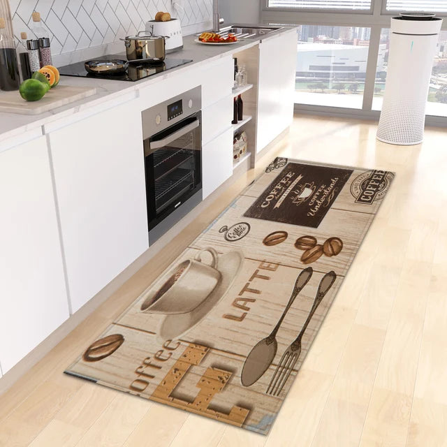 Kitchen Floor Mat Hallway Entrance Doormat Home Living Room Children Bedroom Decoration Long Carpet Bath Door Anti-Slip Foot Rug