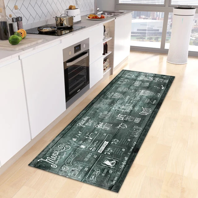 Kitchen Floor Mat Hallway Entrance Doormat Home Living Room Children Bedroom Decoration Long Carpet Bath Door Anti-Slip Foot Rug