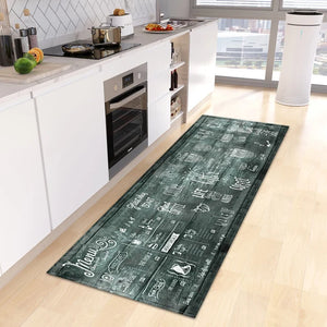 Kitchen Floor Mat Hallway Entrance Doormat Home Living Room Children Bedroom Decoration Long Carpet Bath Door Anti-Slip Foot Rug