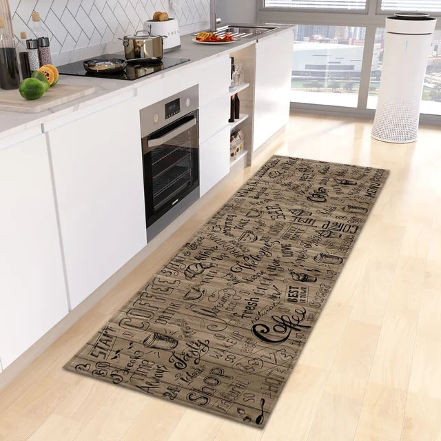 Kitchen Floor Mat Hallway Entrance Doormat Home Living Room Children Bedroom Decoration Long Carpet Bath Door Anti-Slip Foot Rug