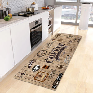 Kitchen Floor Mat Hallway Entrance Doormat Home Living Room Children Bedroom Decoration Long Carpet Bath Door Anti-Slip Foot Rug