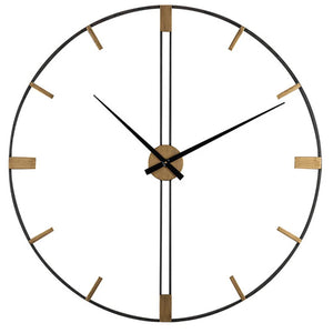 Luxury Creative Wall Clock Modern Design Metal Nordic Silent Wall Watch Large Clocks Wall Home Decor Living Room Decoration Gift